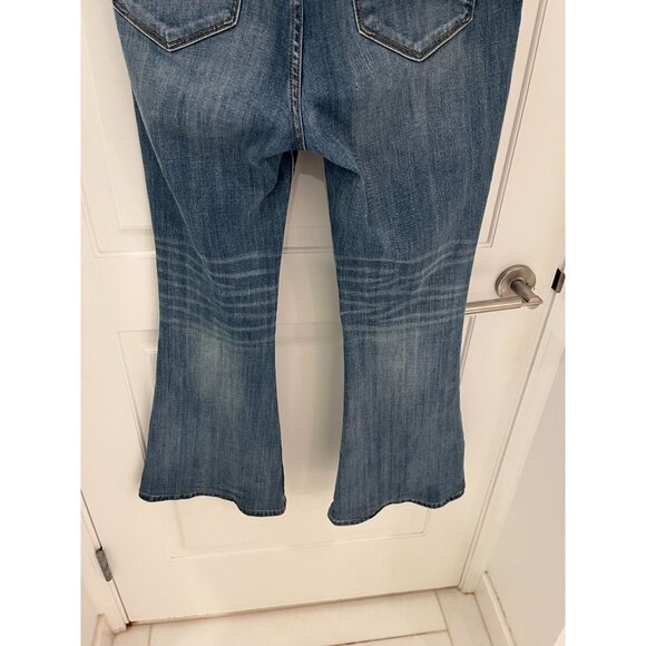 NWOT Driftwood Farrah Flare Blue Denim Jeans 30x32 - Picture 9 of 9